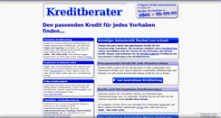 Desktop Screenshot of kreditberater.nydo.net