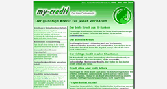 Desktop Screenshot of my-credit.nydo.net